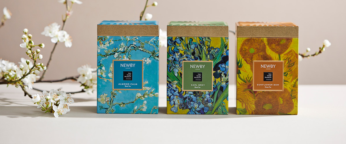 A heavenly floral pairing: Celebrating Van Gogh with tea（ファン・ゴッホ・ミュージアム限定）